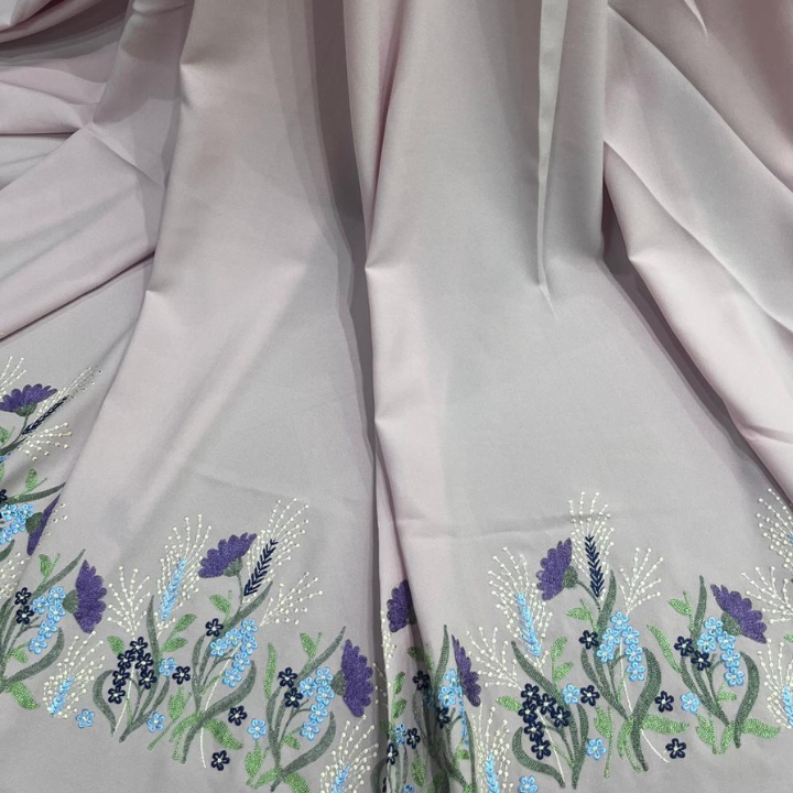 Lycra georgette Embroidery