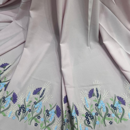 Lycra georgette Embroidery