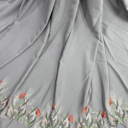 Lycra georgette Embroidery