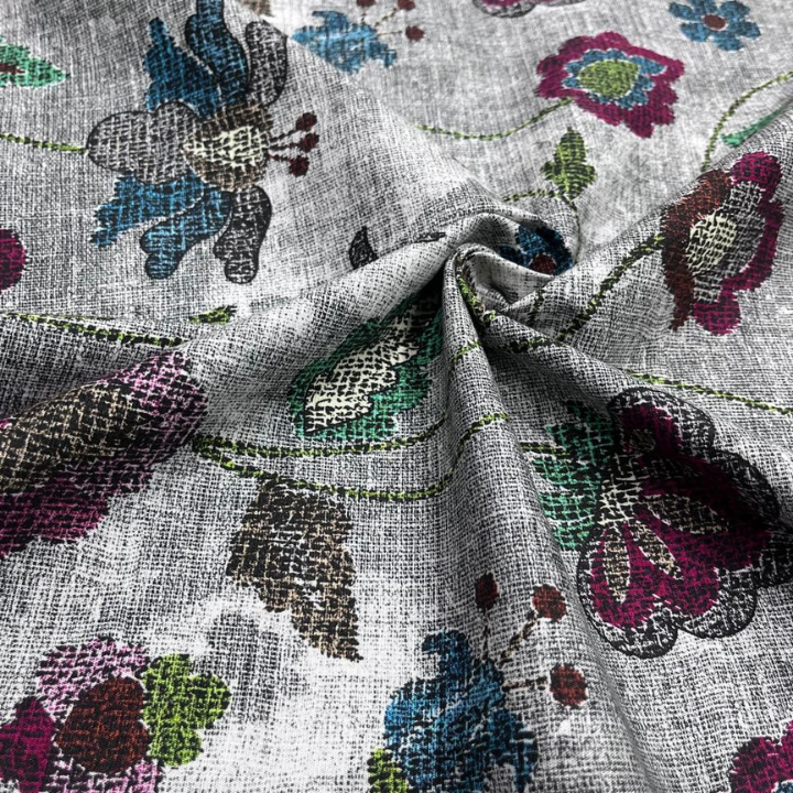Lightweight Big Width Linen Lycra Fabric