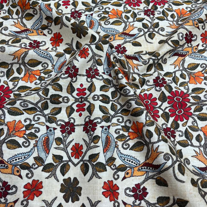 Lightweight Big Width Linen Lycra Fabric