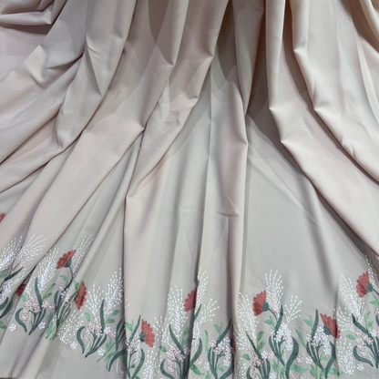 Lycra georgette Embroidery