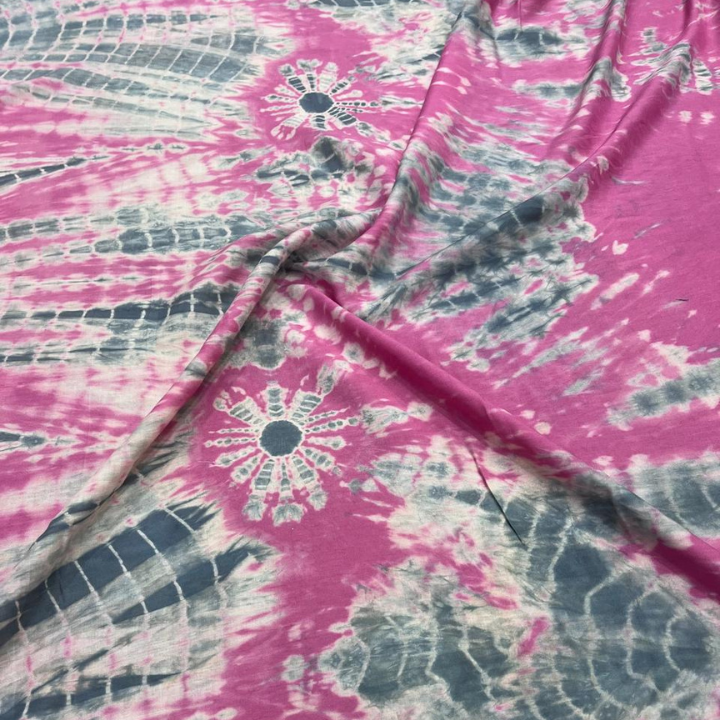 Premium Modal Tie-Dye Fabric Big Width