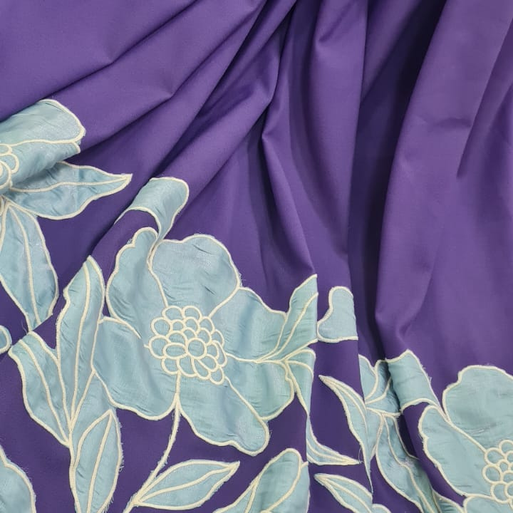 Floral Summer Lycra Embroidery