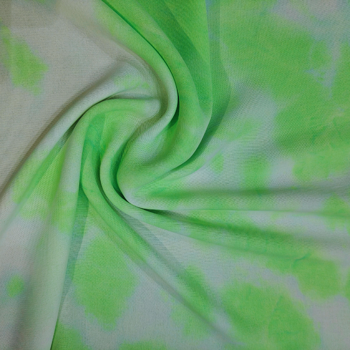 Premium Ruff Lycra Tie-Dye Fabric
