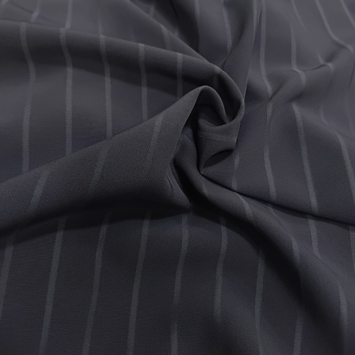 Premium Russian Stripes Fabric Big Width Luxury Textile for Designer Garments