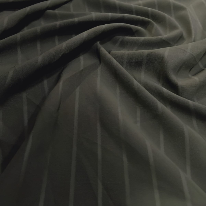 Premium Russian Stripes Fabric Big Width Luxury Textile for Designer Garments