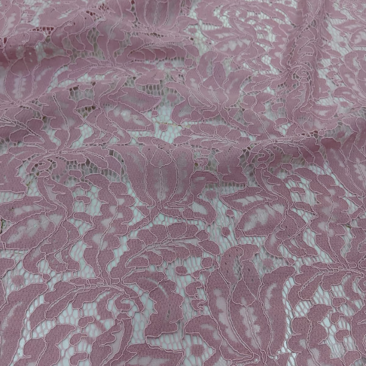 Premium Big Width Corded Floral Lace Fabric on Net Base for Bridal Dresses & Designer Wear