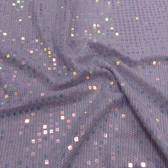 Premium Square Sequin Crochet Mesh Fabric Big Width